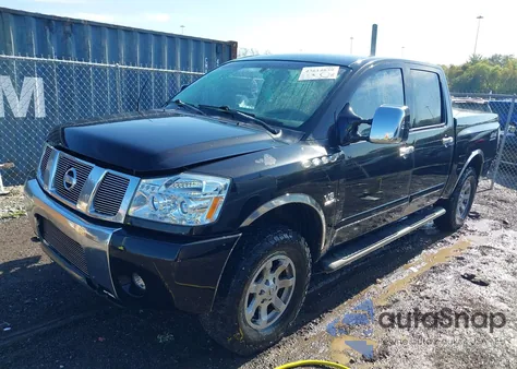 2004 Nissan Titan Se from USA, damaged, VIN 1N6AA07B64N534411